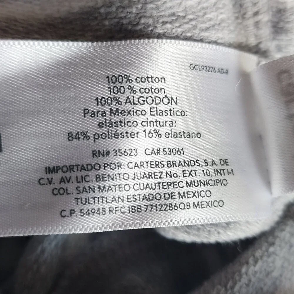 Carter's joggers Size 18 months
